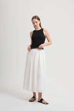 MARGO ELASTICATED PLEATED SKIRT