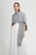 CLAUDELLE KNIT SHAWL WRAP