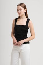 BETTY RUCHED MODAL TOP