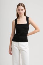 BETTY RUCHED MODAL TOP