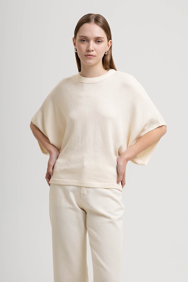 BELINDA BATWING KNIT TOP