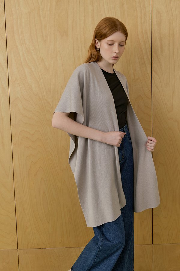 CLAUDELLE KNIT SHAWL WRAP