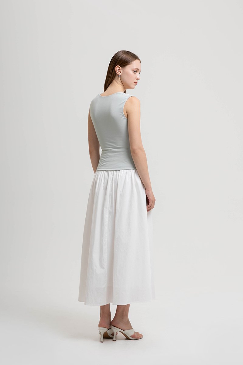 VALERIN SWEET HEART RUCHED TOP