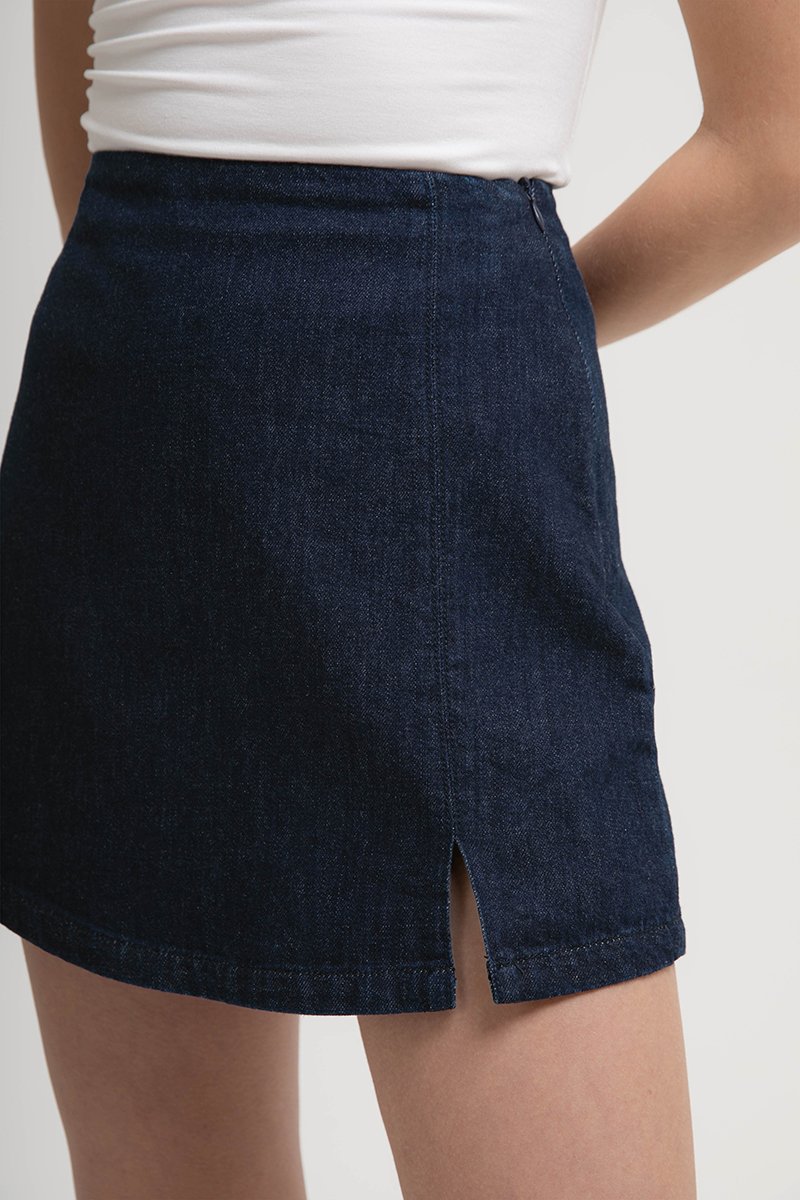 ENZA DENIM SKORT