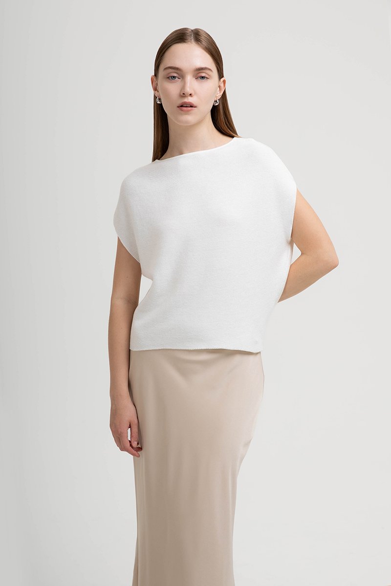 JANIE BATWING KNIT TOP