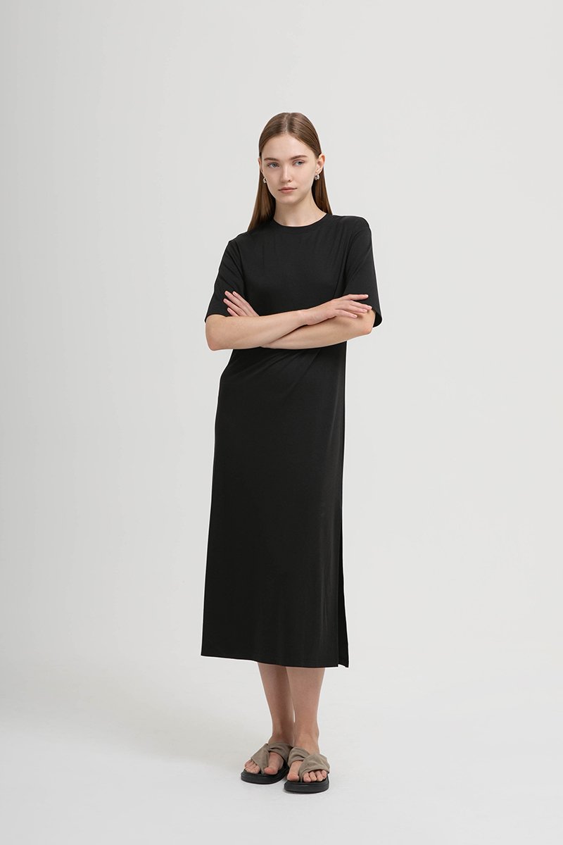 ESMEE OVERSIZED DROP SHOULDER TEE DRESS