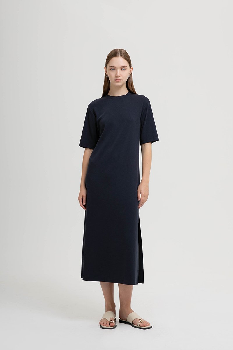 ESMEE OVERSIZED DROP SHOULDER TEE DRESS