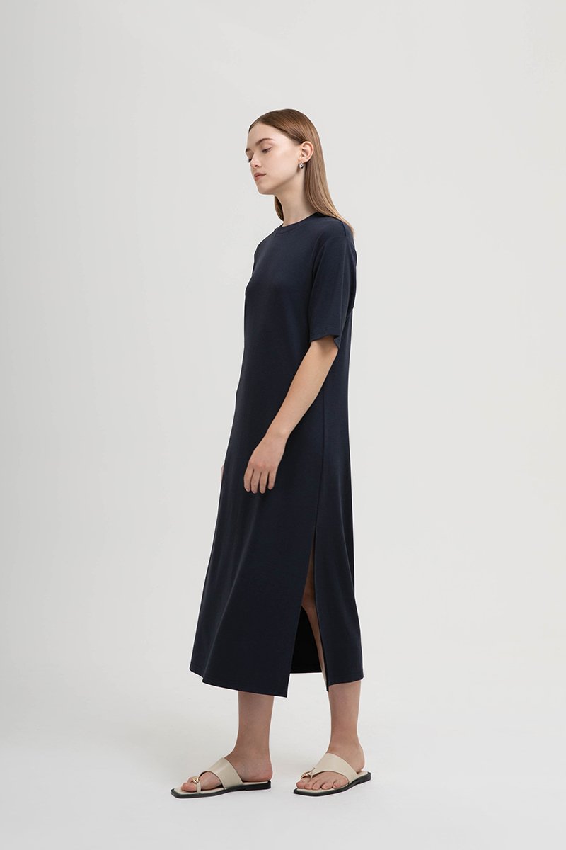 ESMEE OVERSIZED DROP SHOULDER TEE DRESS