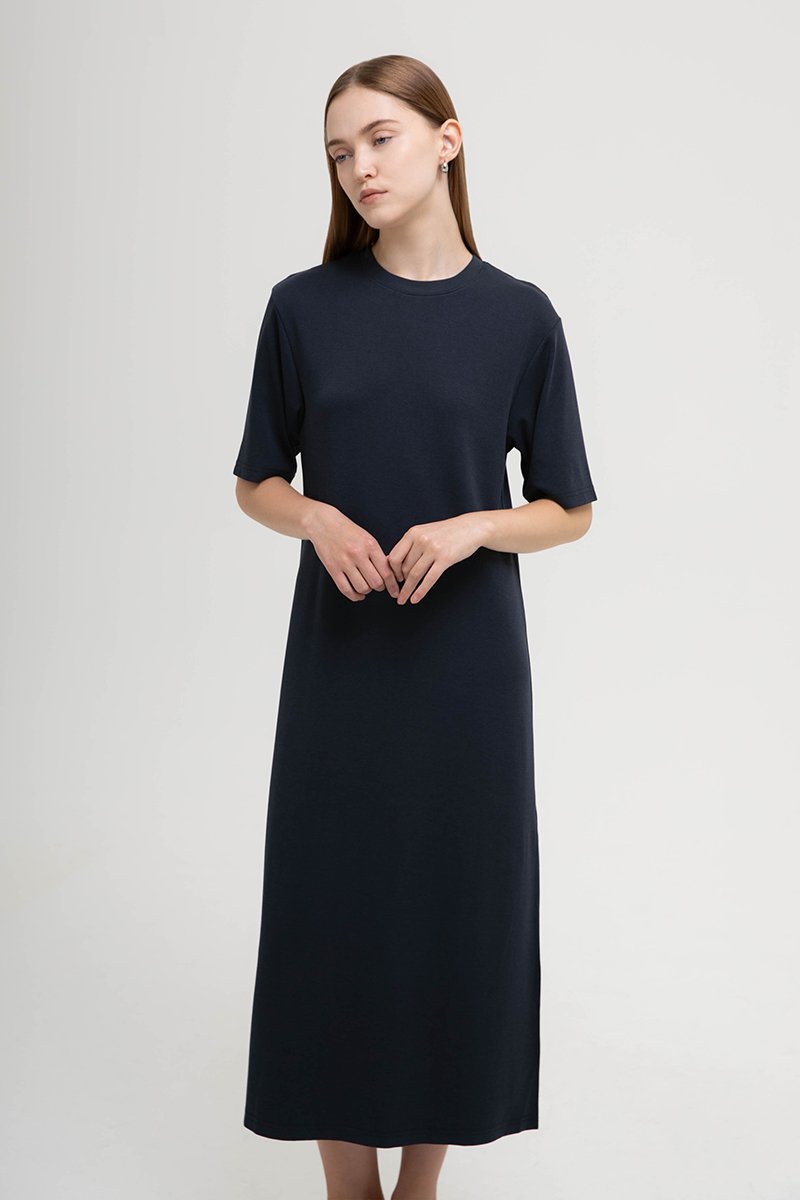 ESMEE OVERSIZED DROP SHOULDER TEE DRESS