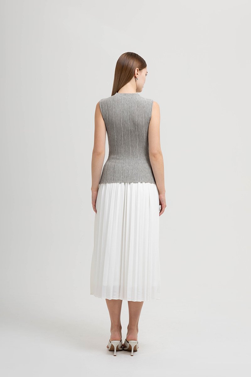 HELDA MOCK NECK KNIT TOP