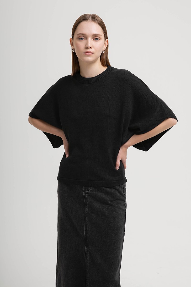 BELINDA BATWING KNIT TOP