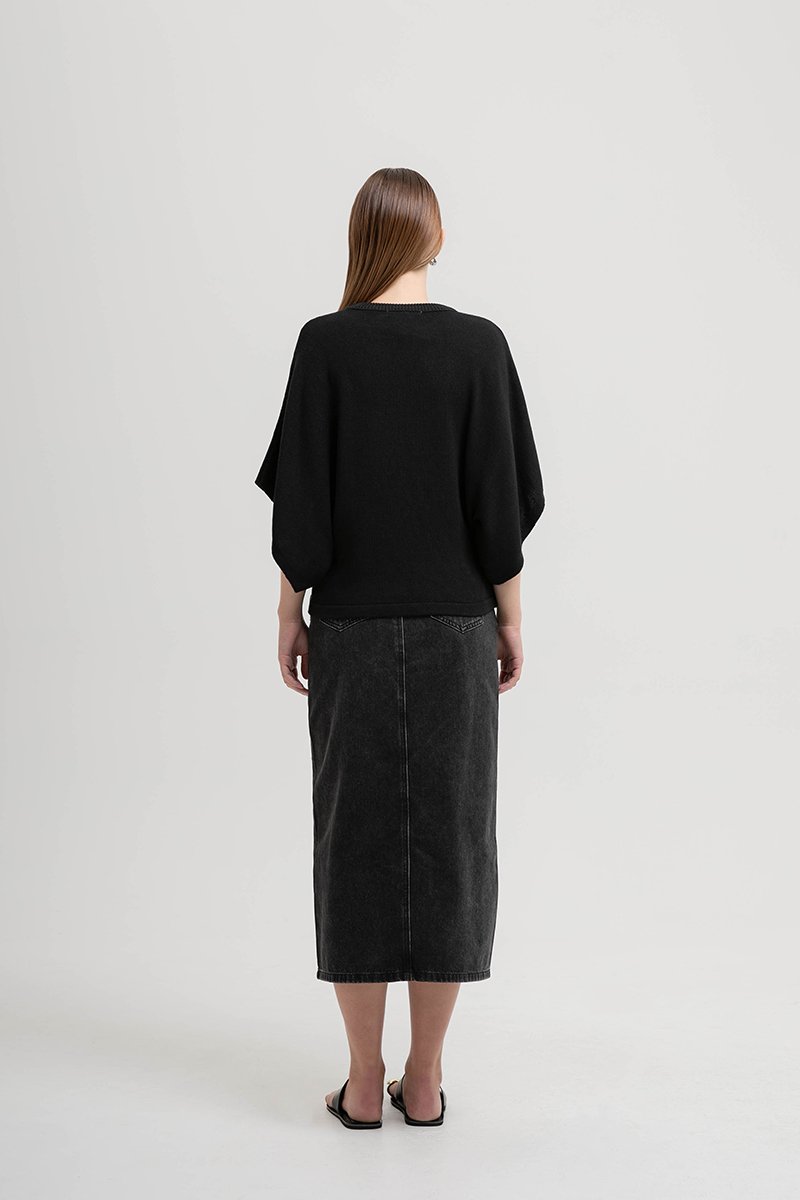 BELINDA BATWING KNIT TOP