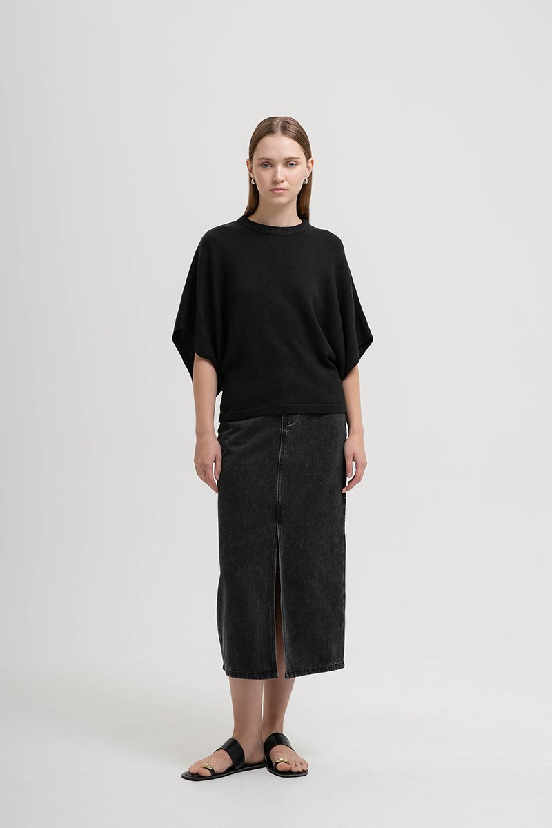 BELINDA BATWING KNIT TOP