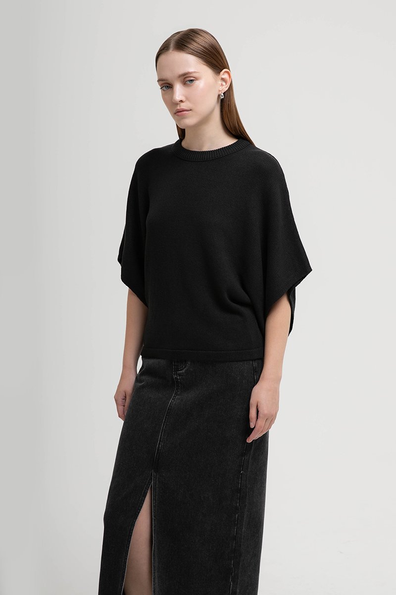 BELINDA BATWING KNIT TOP