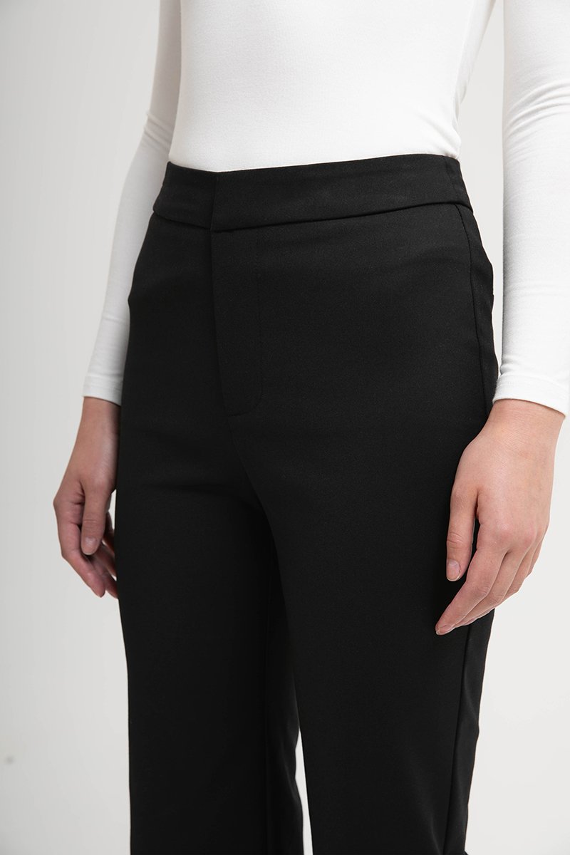 LEONA HIGH WAISTED CROPPED PANTS