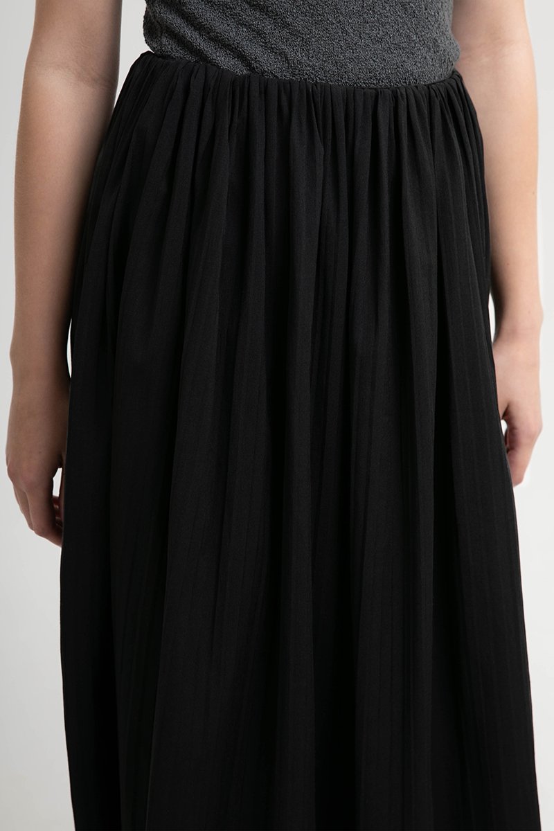 MARGO ELASTICATED PLEATED SKIRT