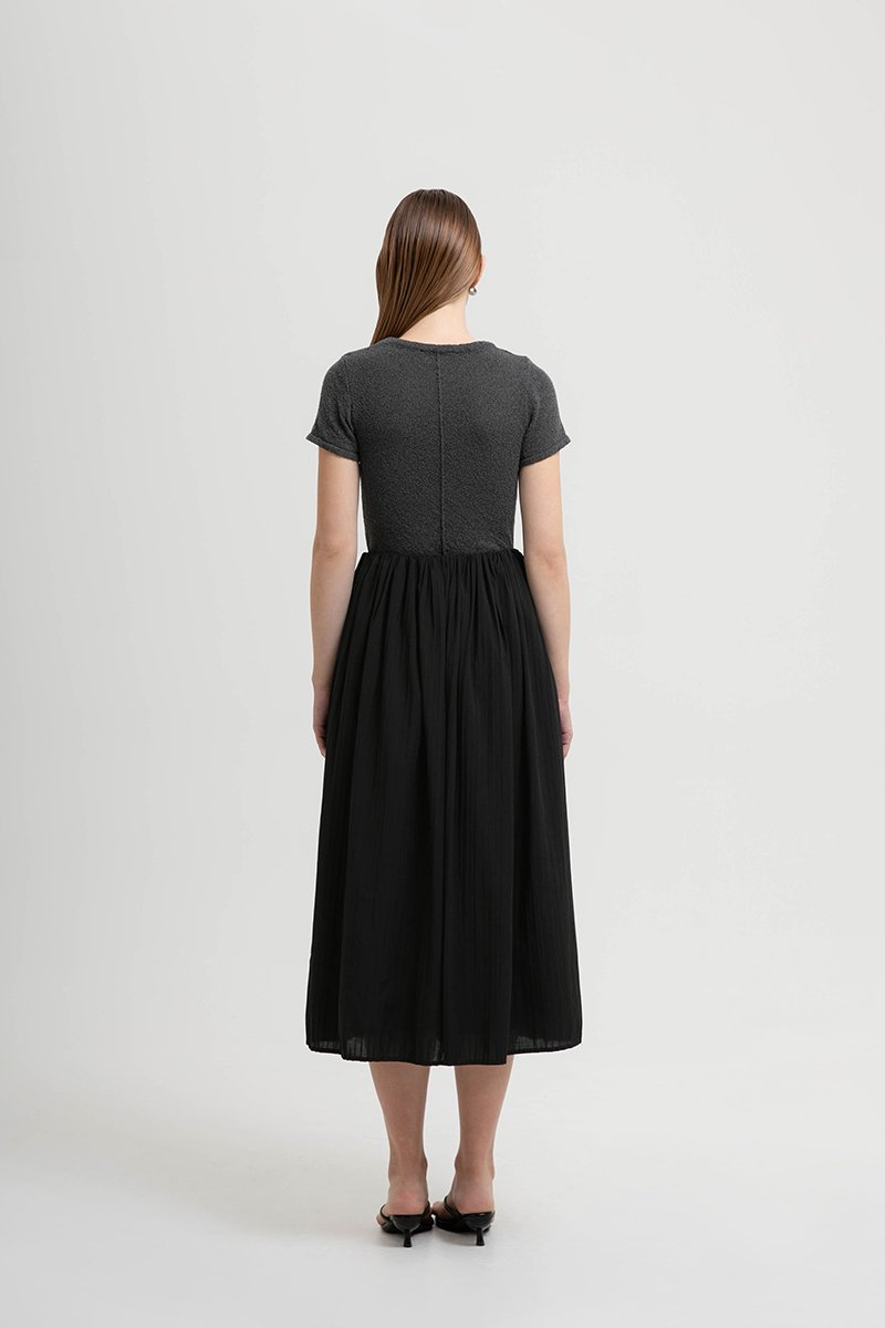 MARGO ELASTICATED PLEATED SKIRT