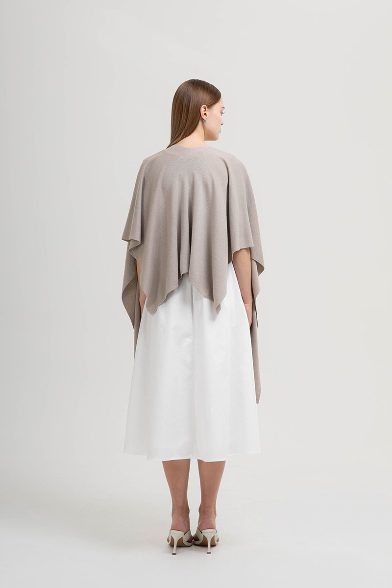 CLAUDELLE KNIT SHAWL WRAP