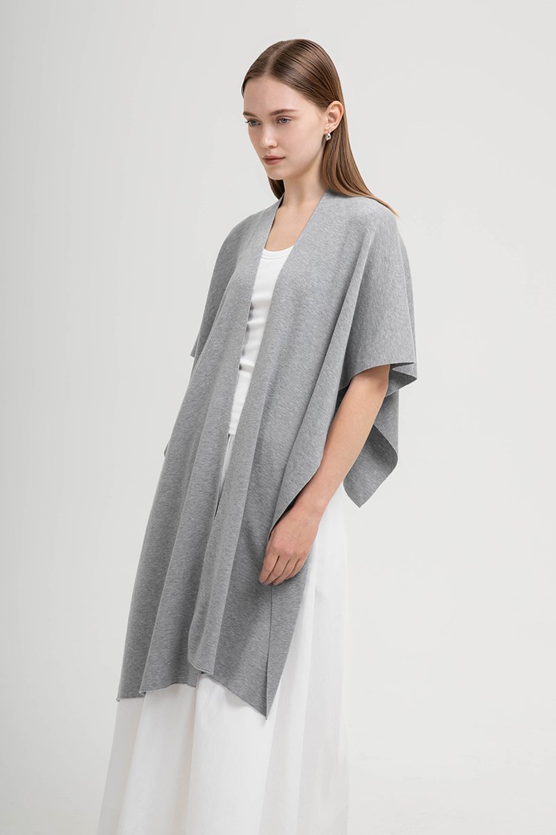 CLAUDELLE KNIT SHAWL WRAP