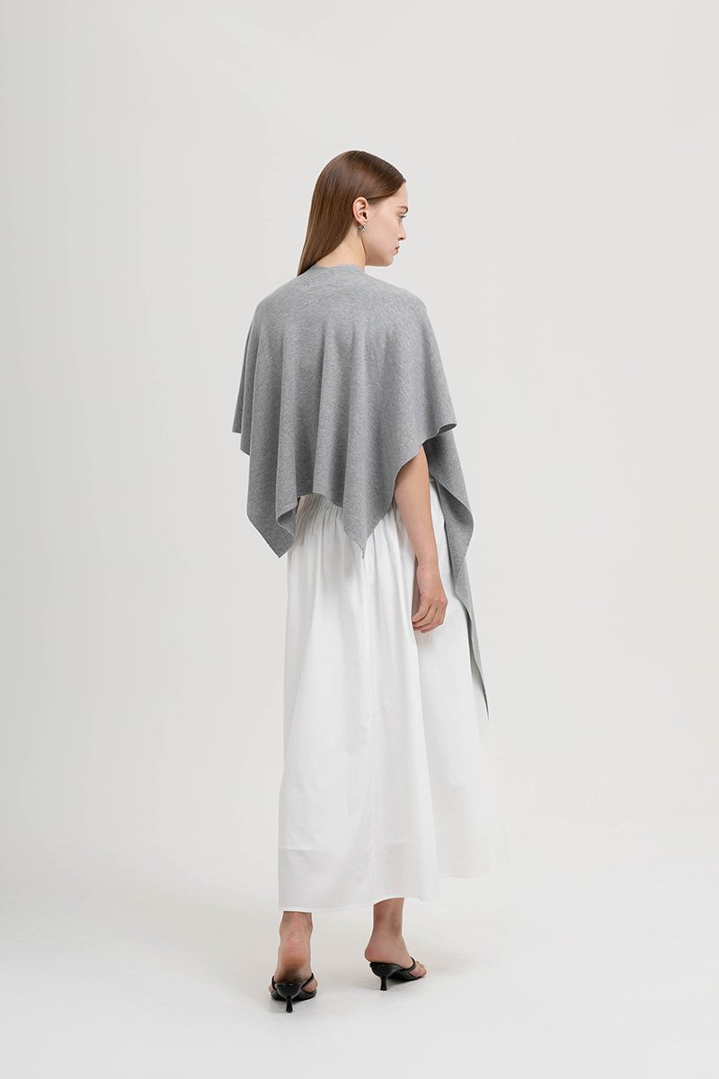 CLAUDELLE KNIT SHAWL WRAP