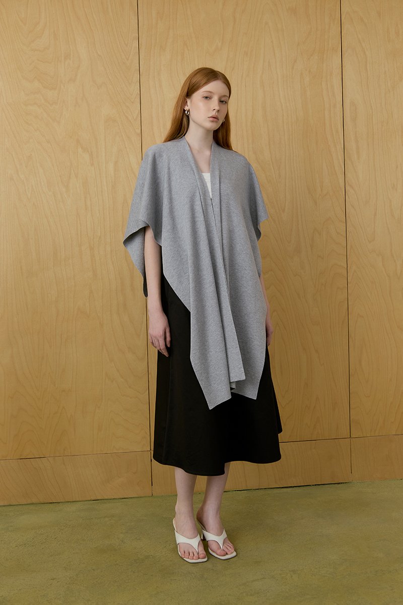 CLAUDELLE KNIT SHAWL WRAP