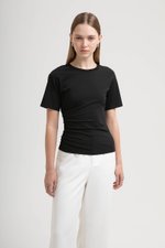 ELLERY RUCHED MODAL TEE