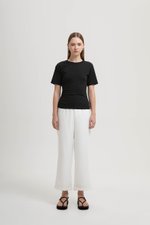 ELLERY RUCHED MODAL TEE