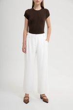 BLAKELY ADJUSTABLE WAIST WIDE LEG PANTS (REGULAR)