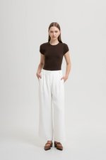 BLAKELY ADJUSTABLE WAIST WIDE LEG PANTS (REGULAR)