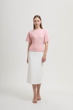 SOFIANA BATWING TIE BACK TOP