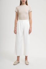 BLAKELY ADJUSTABLE WAIST WIDE LEG PANTS (PETITE)