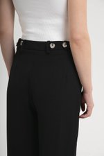 BLAKELY ADJUSTABLE WAIST WIDE LEG PANTS (PETITE)
