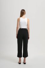 BLAKELY ADJUSTABLE WAIST WIDE LEG PANTS (PETITE)