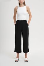 BLAKELY ADJUSTABLE WAIST WIDE LEG PANTS (PETITE)