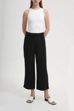 BLAKELY ADJUSTABLE WAIST WIDE LEG PANTS (PETITE)