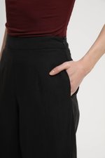 ELAN WIDE LEG LINEN PANTS