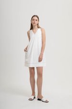 NATASHA CONTRAST MINI DRESS