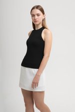 FARLEY CRISS CROSS BACK TANK TOP