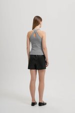 FARLEY CRISS CROSS BACK TANK TOP