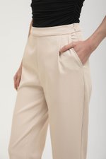 DENISSE ROLLED CUFF CIGARETTE PANTS