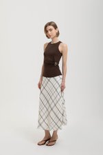 DANI MODAL TANK W/ DETACHABLE BROOCH