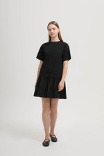 MARBELLA TEE DROP WAIST MINI DRESS