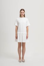 MARBELLA TEE DROP WAIST MINI DRESS