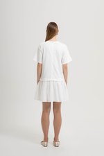 MARBELLA TEE DROP WAIST MINI DRESS