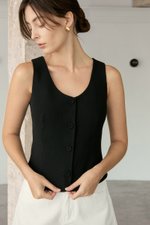 EMMA SCOOP NECK VEST TOP