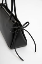 MARLA RIBBON TRAPEZE SHOULDER BAG