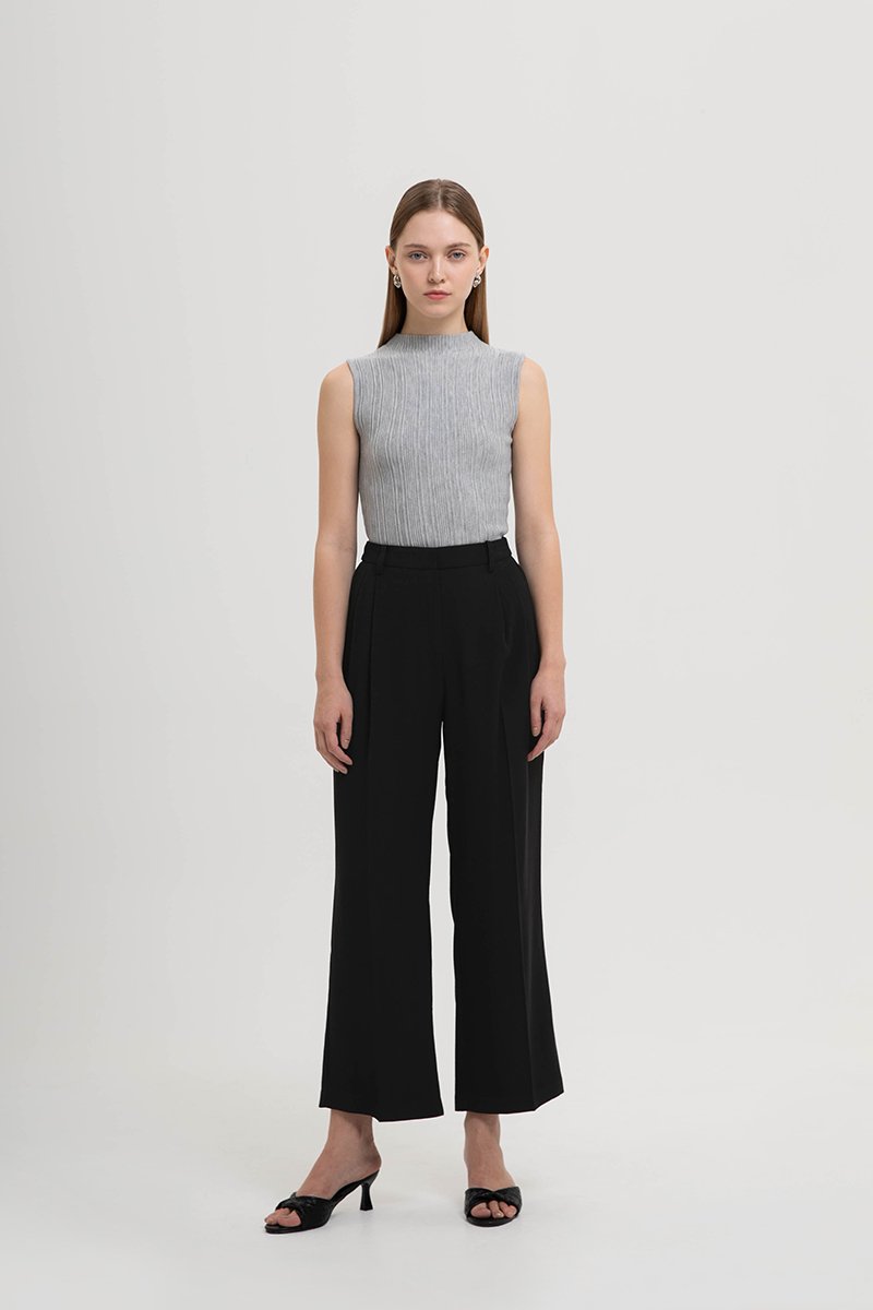 BLAKELY ADJUSTABLE WAIST WIDE LEG PANTS (REGULAR)