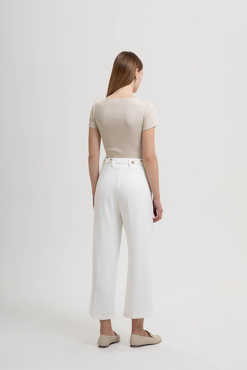 BLAKELY ADJUSTABLE WAIST WIDE LEG PANTS (PETITE)