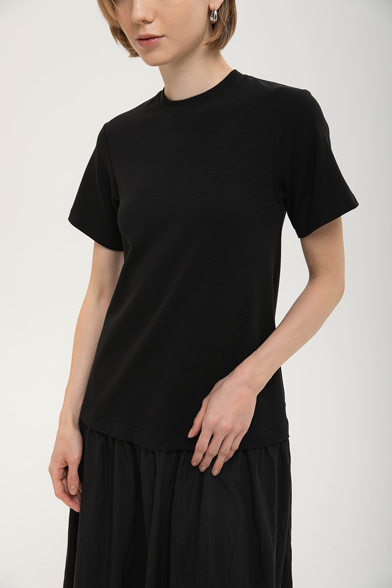 VERONA TEE DROP WAIST MIDI DRESS