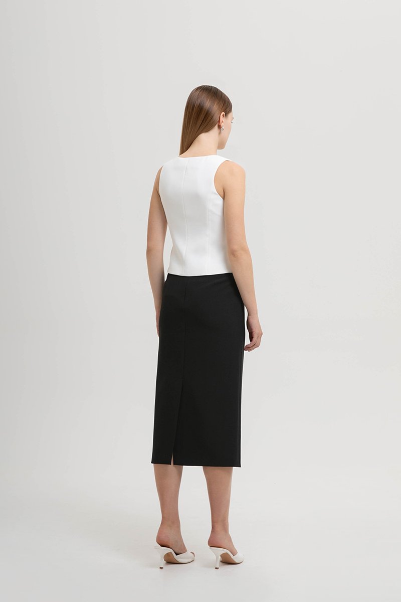 EMMA SCOOP NECK VEST TOP